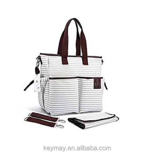 Mother baby bags Fashion diaper bags stylish designer babys canvas messenger changing baby mummy bag