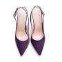 Comfortable Design Wholesale Women's Pointed Toe Stiletto High Heel Satin Wedding Dress Pumps