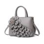 New Korean style lady handbag ladies leather single shoulder bags flower vase handbags for women