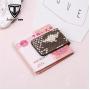 Custom Fashion Real Snake Skin Leather Wallet Magnetic Money Clip