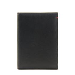 High quality Leather passport holder gift men's passport holder with logo embossing