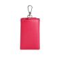 Top Layer Cowhide Key Card Wallet With Key Card Holder Unisex Key Pouch With Key Chains