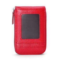 Organ Multi Card cowhide Leather Card Case Multifunction ID card holder Leather Coin Purse
