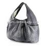 OEM ODM Luxury Fashion Customized Handmade Genuine Real Snake Skin Leather Large Women Hobo Tote Handbag Bag