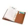 OEM vegan leather passport holder cover RFID