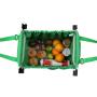 Foldable grocery bag shopping cart trolley cooler holder carrier bag reusable portable shopping bag