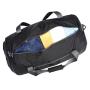 Gelory 2024 Customized Logo Lightweight Barrel Style Polyester Exercise Gym Duffle Bag With Shoe Compartments