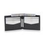 Pebbled Leather RFID Blocking Wallet Slim Bifold Credit Card Wallet