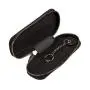 Wholesale Vintage Car Key Holder Pouch Luxury Cowhide Leather Key Bag With Key Ring