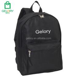 Gelory 2024 Basic Polyester Backpack Padded Shoulder Straps Cheap Wholesale Custom Children School Bag