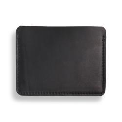 Customized embossed logo oil leather atm card holder credit card holder slim wallets