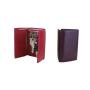 Short Style Ladies Cowhide Leather Key Wallet With Key Rings Multifunction 3 Folds Leather Key Holder Wallet