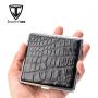 OEM ODM Customized Wholesale Luxury Black Genuine Crocodile Skin Leather Cigarette Case for Men
