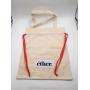 Cotton Tote Bag With Handle and Drawstring