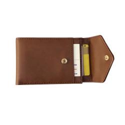 2019 New Style Cheap Price Slim Thin Simple Design Man PU Leather Wallet