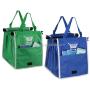 Foldable grocery bag shopping cart trolley cooler holder carrier bag reusable portable shopping bag