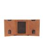 Slim leather wallet men RFID elastic band men wallet with coin pocket