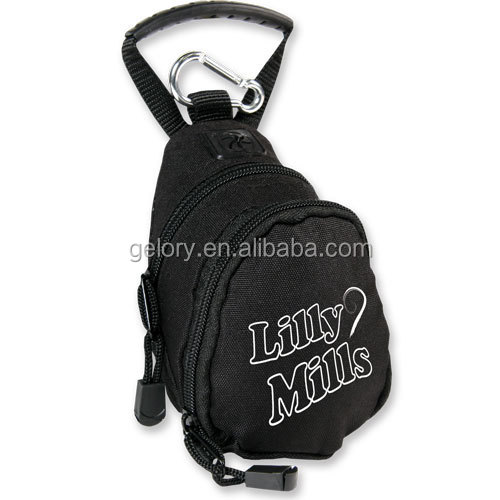 Gelory Unique Design Mini Backpack Coin Bag Wallet Two Zipper Compartments Coin Purse Waist Bag
