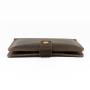 High quality soft crazy horse genuine leather passport holder card holder passport holder