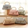 2023 New Leather Lady's Bag Vegetable Tanned Manual Bags Original Japanese Mist Wax Leather Portable Bag