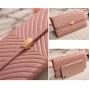 2019 Fashion Cowhide Genuine Leather Card Holder Women Wallet Purse