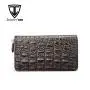Wholesale Personalized Design Genuine Crocodile Skin Leather Clutch Bags for Men