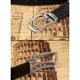 Full grain cowhide fashion belt leather men handmade belts