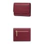 Trendy design 3 fold leather purse for women