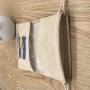 Promotional Jute Drawstring Gift Bag With Transparent PVC Window