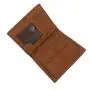 Nice Leather Trifold Mens Wallet RFID Blocking Wallet ID Window Travel Wallet