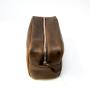 Customized travel kit for men cosmetic bag mens toiletry bag leather