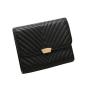 2019 Fashion Cowhide Genuine Leather Card Holder Women Wallet Purse