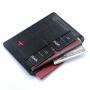Custom leather passport card holder men leather passport cover