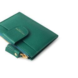 saffiano leather soft leather small card wallet pocket business card holder