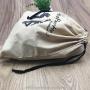 Personalised Cotton Drawstring Ballet Shoe Dust Bag