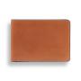 Custom handmade RFID men's vegetable tanned leather wallet