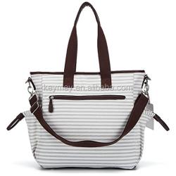 Mother baby bags Fashion diaper bags stylish designer babys canvas messenger changing baby mummy bag