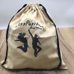 Personalised Cotton Drawstring Ballet Shoe Dust Bag