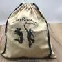 Personalised Cotton Drawstring Ballet Shoe Dust Bag