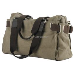 Gelory 2024 All Seasons Customized good quality Vintage Mens canvas Shoulder Bag Canvas Fashion Messenger Bags