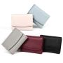 Trendy design 3 fold leather purse for women