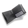 DDP shipping genuine leather wallet for men trifold men wallet