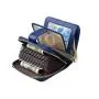 Women Hot Sell Top Layer Cowhide Wallet With Driving Licence Slots Short Zip Card Holder