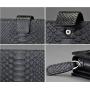 OEM ODM Customized Designer Mens Luxury Genuine Snake Skin Snakeskin Leather Clutch Wallet Bag For Men