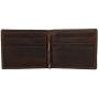 Short Money Clip Wallet,Cowhide Leather Bifold Purse,Best Credit Card Holder