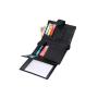Hot Sale Top Layer Cowhide Men's Wallet Vertical Style Short Tri-fold Purse