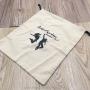 Personalised Cotton Drawstring Ballet Shoe Dust Bag