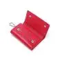 Top Layer Cowhide Key Card Wallet With Key Card Holder Unisex Key Pouch With Key Chains