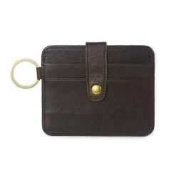Best selling genuine cow leather purse for casual men,thin small card bag