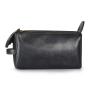 High quality leather make up bag for men customized  men toiletry bag